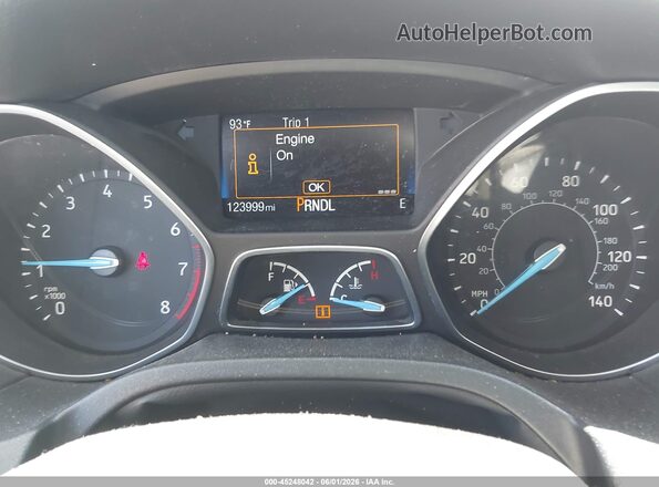 1FADP3K20HL223751 2017 FORD FOCUS Silver უკანა სავარძლების ხედი