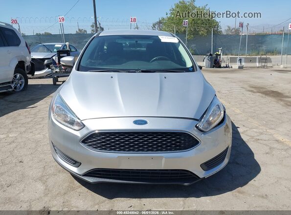 1FADP3K20HL223751 2017 FORD FOCUS Silver ხელსაწყოთა პანელის ხედი