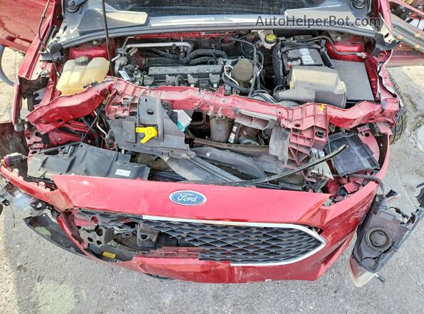 1FADP3K21GL288218 2016 FORD FOCUS Красный Вид подкапотного пространства
