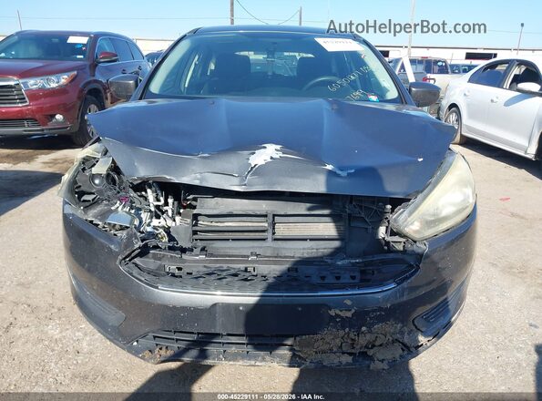 1FADP3K21JL297699 2018 FORD FOCUS Gray წინა პანელის ხედი