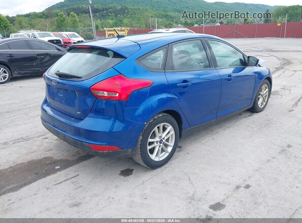 1FADP3K21JL325579 2018 FORD FOCUS Blue 