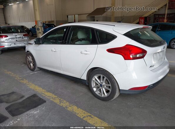 1FADP3K22GL270701 2016 FORD FOCUS White Rear left