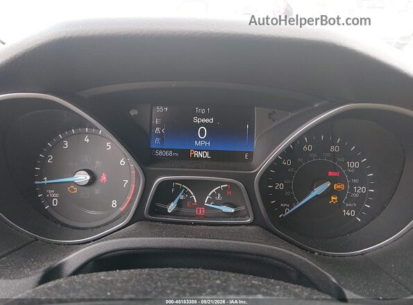 1FADP3K22GL318634 2016 FORD FOCUS Gray Հետևի նստատեղերի տեսք