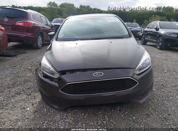 1FADP3K22GL318634 2016 FORD FOCUS Gray Դիմացի տեսք