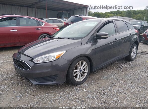 1FADP3K22GL318634 2016 FORD FOCUS Gray Առջևի ձախ երեք քառորդ տեսարան
