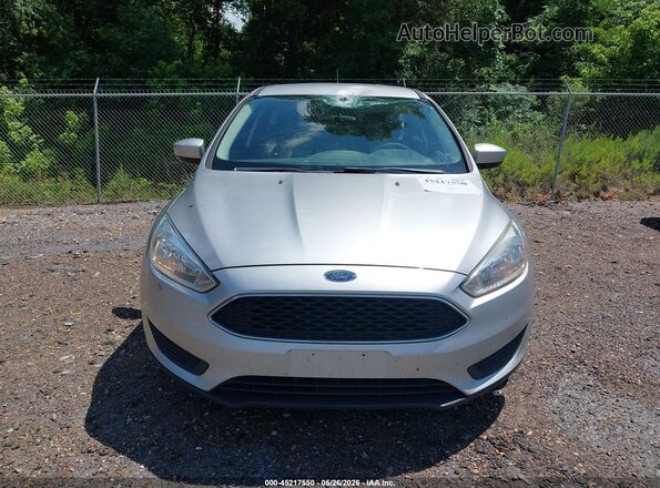 1FADP3K22JL315191 2018 FORD FOCUS Silver ხელსაწყოთა პანელის ხედი