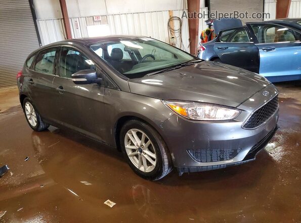 1FADP3K23HL213960 2017 FORD FOCUS Gray Przód prawy