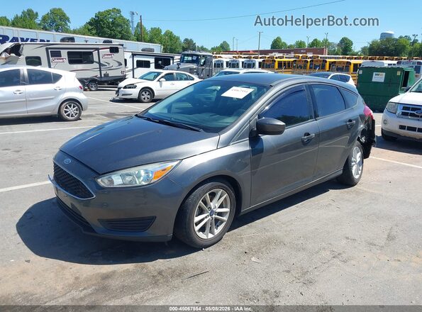 1FADP3K23JL297655 2018 FORD FOCUS Серый Передняя левая четверть
