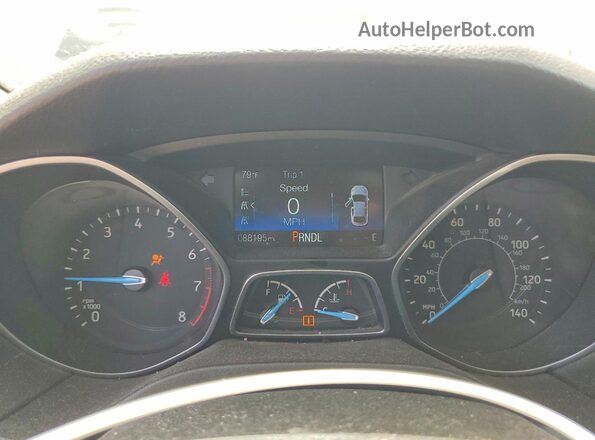 1FADP3K25GL260213 2016 FORD FOCUS Gray 