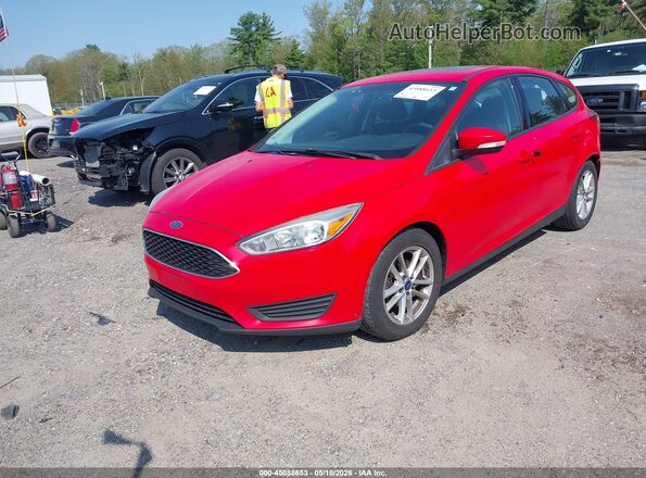 1FADP3K25GL351935 2016 FORD FOCUS Red Przód lewy