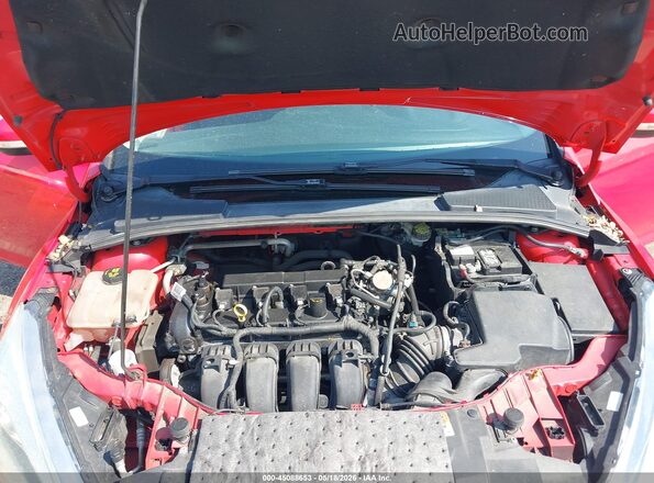 1FADP3K25GL351935 2016 FORD FOCUS Red Widok z tyłu