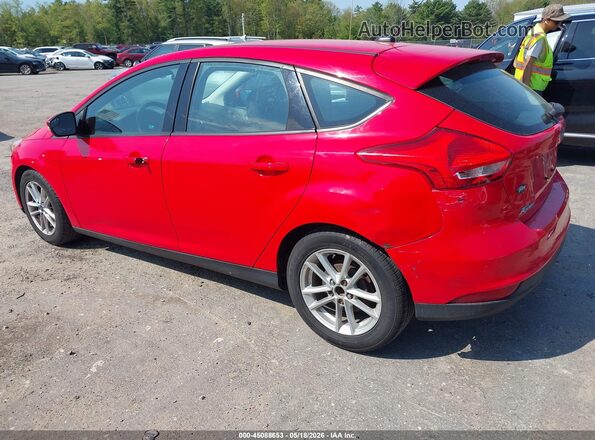 1FADP3K25GL351935 2016 FORD FOCUS Red Widok zestawu wskaźników