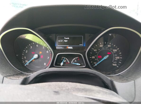 1FADP3K25HL249780 2017 FORD FOCUS Gray Widok tylnych siedzeń