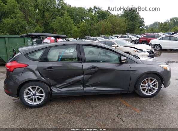 1FADP3K25HL249780 2017 FORD FOCUS Gray Widok z przodu