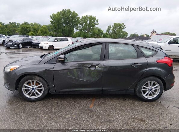 1FADP3K25HL249780 2017 FORD FOCUS Gray Widok wnętrza 360 stopni