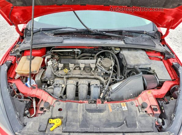 1FADP3K26GL206371 2016 FORD FOCUS Red 