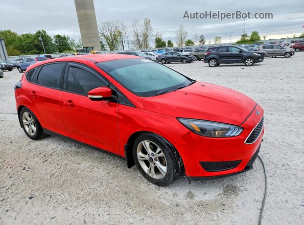 1FADP3K26GL206371 2016 FORD FOCUS Red 