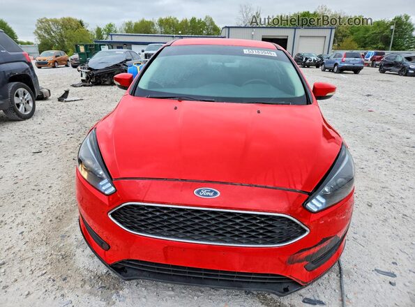 1FADP3K26GL206371 2016 FORD FOCUS Red 