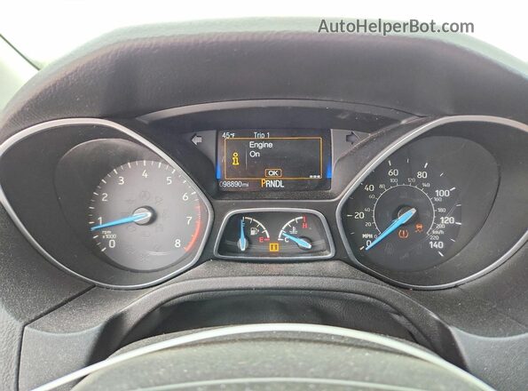 1FADP3K26GL206371 2016 FORD FOCUS Red 