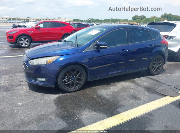 1FADP3K26GL226703 2016 FORD FOCUS Blue Առջևի ձախ երեք քառորդ տեսարան