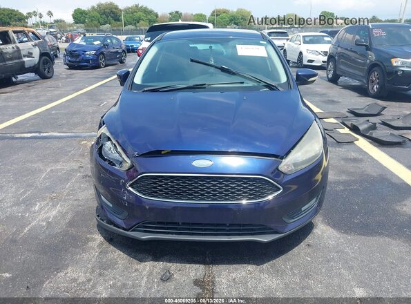1FADP3K26GL226703 2016 FORD FOCUS Blue Սարքավորումների վահանակի տեսք
