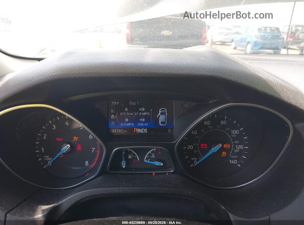 1FADP3K26GL299053 2016 FORD FOCUS Серый Вид задних сидений