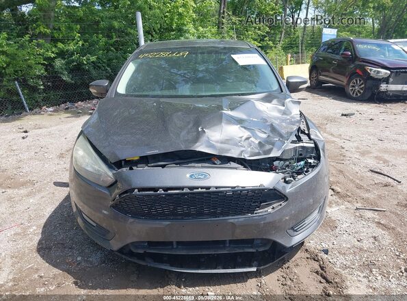 1FADP3K26GL299053 2016 FORD FOCUS Серый Вид задней части салона