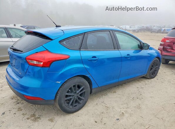 1FADP3K26HL234172 2017 FORD FOCUS Blue Trasero derecho