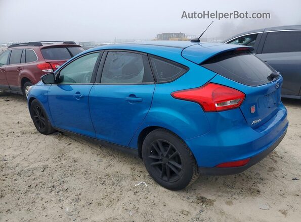 1FADP3K26HL234172 2017 FORD FOCUS Blue Trasero izquierdo