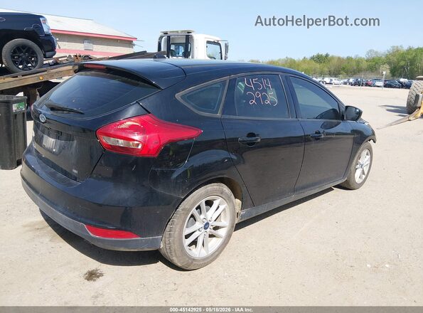 1FADP3K27JL248510 2018 FORD FOCUS Black Rear right