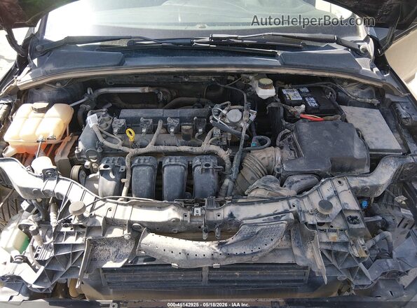 1FADP3K27JL248510 2018 FORD FOCUS Black Rear view