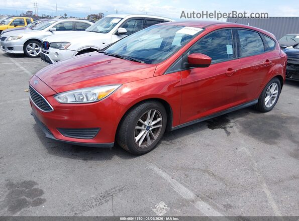 1FADP3K27JL278526 2018 FORD FOCUS Orange Передня ліва чверть