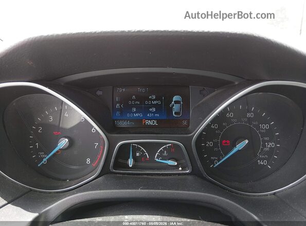 1FADP3K27JL278526 2018 FORD FOCUS Orange Вид задніх сидінь