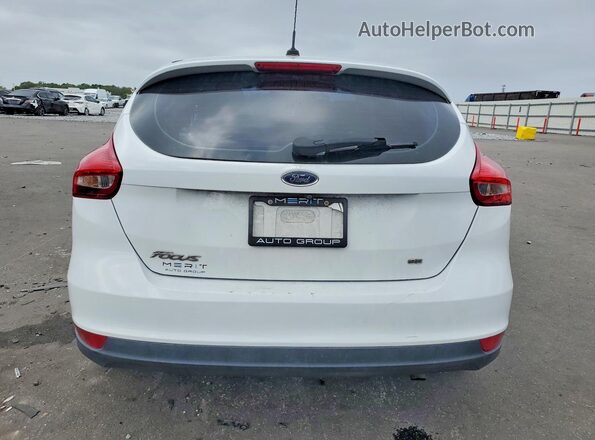 1FADP3K27JL315851 2018 FORD FOCUS White უკანა ხედი