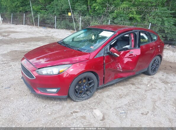 1FADP3K28GL242398 2016 FORD FOCUS Red Առջևի ձախ երեք քառորդ տեսարան