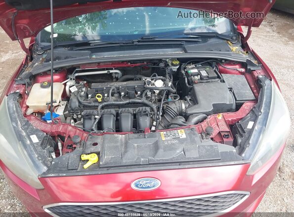 1FADP3K28GL242398 2016 FORD FOCUS Red Հետևի տեսք