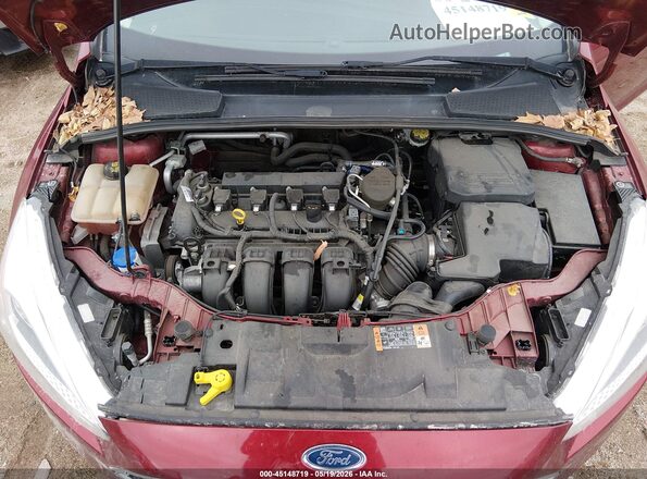 1FADP3K28GL245866 2016 FORD FOCUS Red 