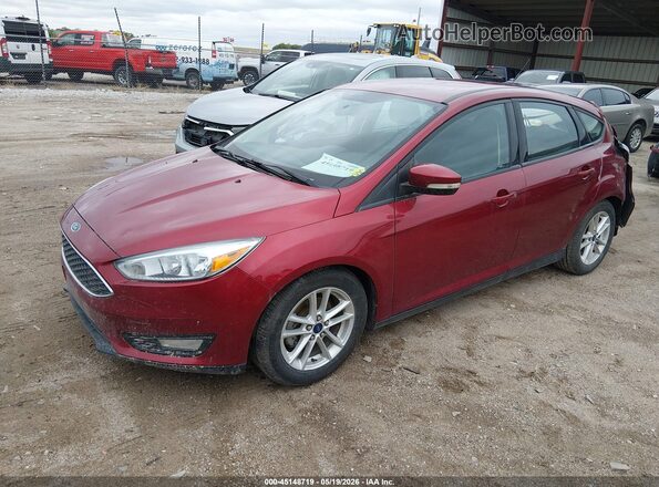 1FADP3K28GL245866 2016 FORD FOCUS Red 