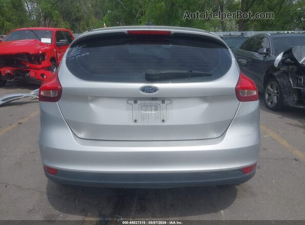 1FADP3K2XJL252695 2018 FORD FOCUS Silver 