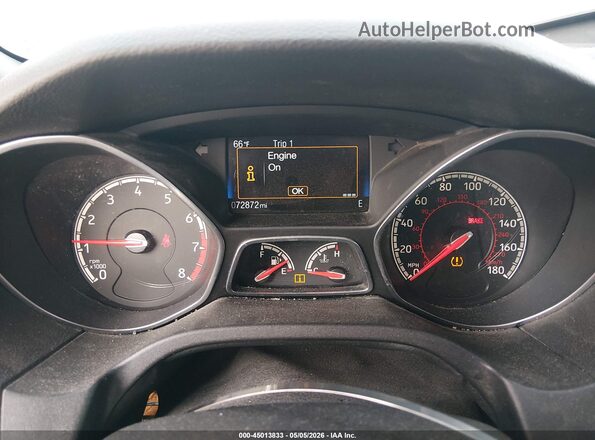1FADP3L90GL385468 2016 FORD FOCUS ST Gray Вид задніх сидінь