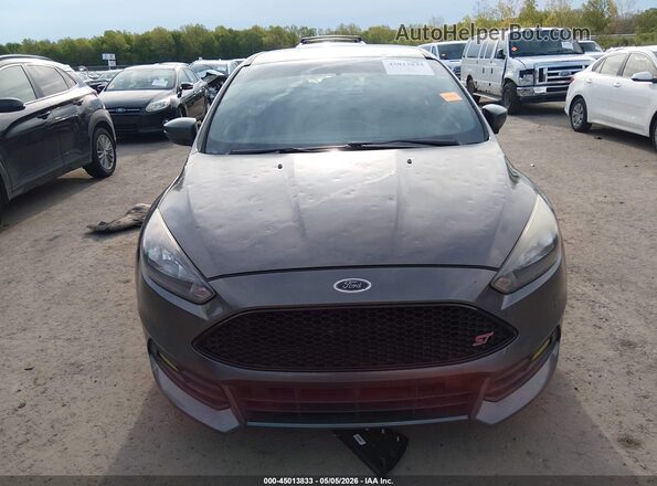 1FADP3L90GL385468 2016 FORD FOCUS ST Gray Вид щитка приладів