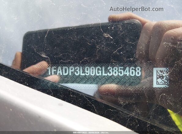 1FADP3L90GL385468 2016 FORD FOCUS ST Gray Вид підкапотного простору