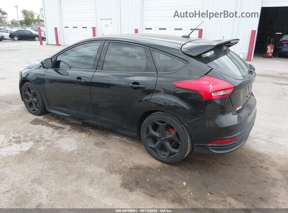 1FADP3L90JL244407 2018 FORD FOCUS ST Black Tył lewy