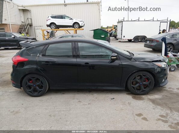 1FADP3L90JL244407 2018 FORD FOCUS ST Black Widok wnętrza z tyłu