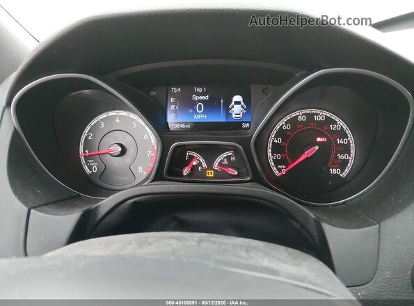 1FADP3L90JL244407 2018 FORD FOCUS ST Black Widok tylnych siedzeń