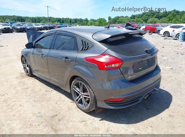 1FADP3L90JL267718 2018 FORD FOCUS ST Серый Задняя левая четверть