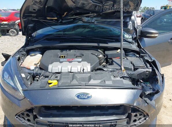 1FADP3L90JL267718 2018 FORD FOCUS ST Серый Вид сзади