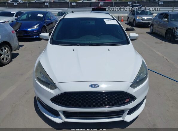 1FADP3L91GL234381 2016 FORD FOCUS ST White Вид щитка приладів