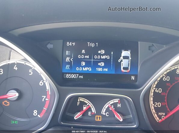 1FADP3L91GL234381 2016 FORD FOCUS ST White 