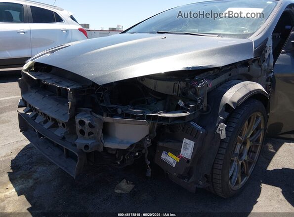 1FADP3L91HL284926 2017 FORD FOCUS ST Gray Front view
